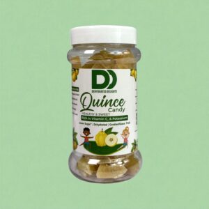 Glace` Fruit Candied Quince 400Grams